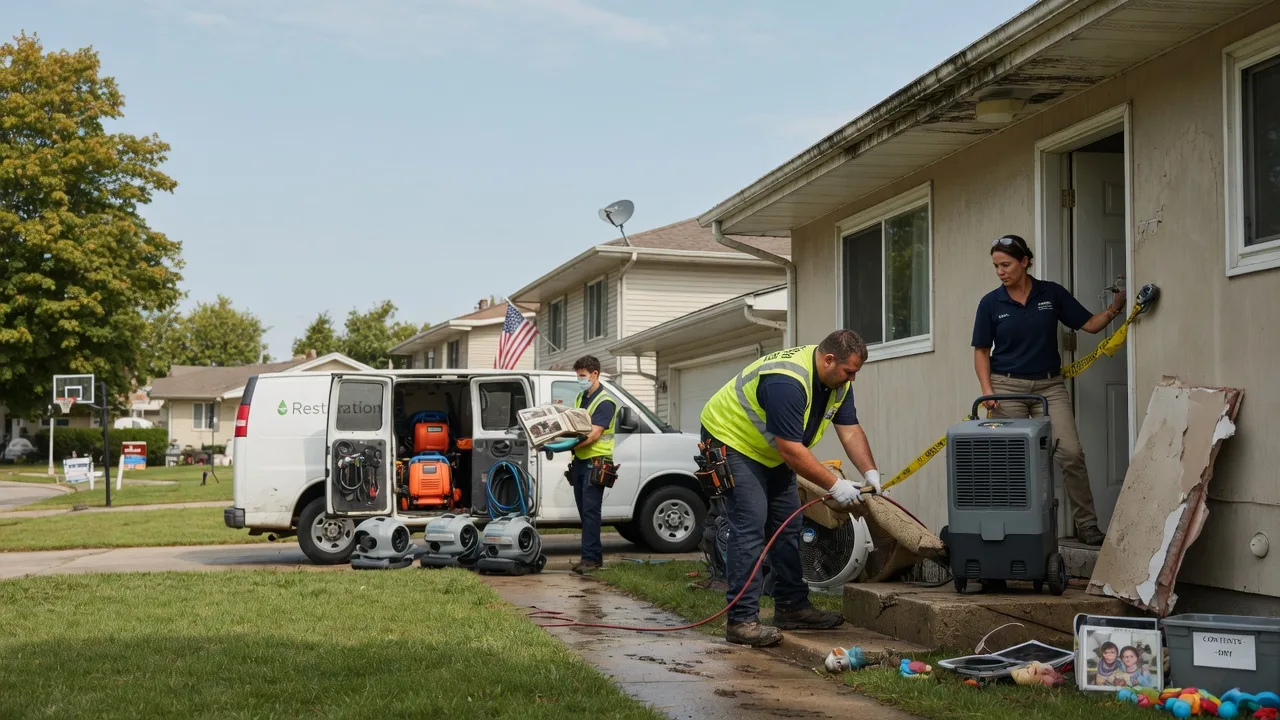 Water Damage Restoration in North Lawrence, OH near me